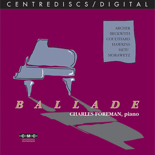 the album cover for Charles Foreman - Ballade
