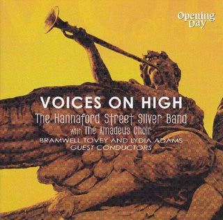 the album cover for The Hannaford Street Silver Band - Voices on High