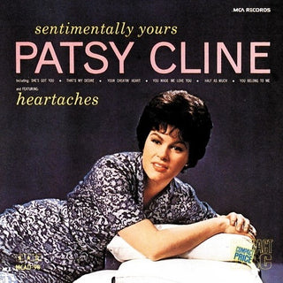 the album cover for Patsy Cline - Sentimentally Yours