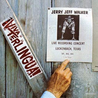 the album cover for Jerry Walker Jeff - Viva Terlingua