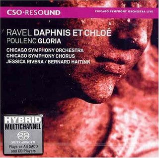 the album cover for Poulenc / Rivera / Cso / Haitink - Gloria / Daphnis Et Chloe