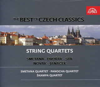 the album cover for Smetana Quartet - Best of Czech Classics: String Quartets