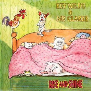 the album cover for Key Wilde & Mr. Clarke - Rise and Shine