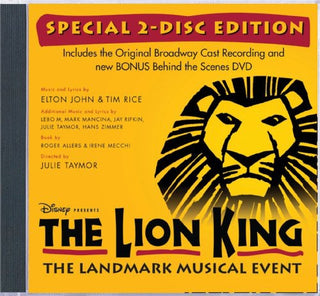 the album cover for Lion King On Broadway - Lion King on Broadway (Original Broadway Cast)