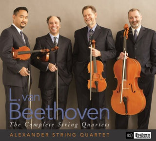 the album cover for Alexander String Quartet - Complete String Quartets