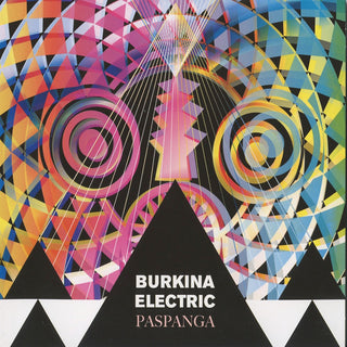 the album cover for Burking Electric - Paspanga