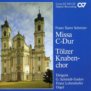 the album cover for Schnizer - Missa in C