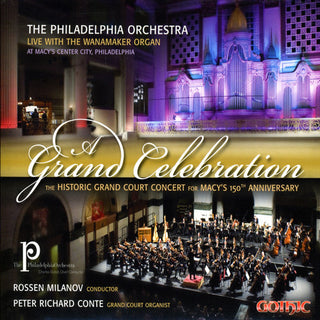 the album cover for Rossen Milanov - Grand Celebration