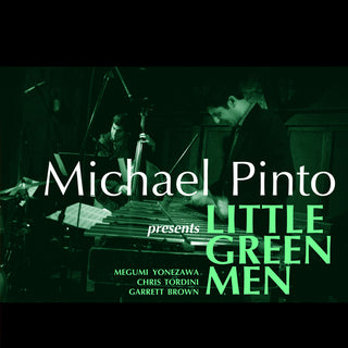 the album cover for Michael Pinto - Little Green Men