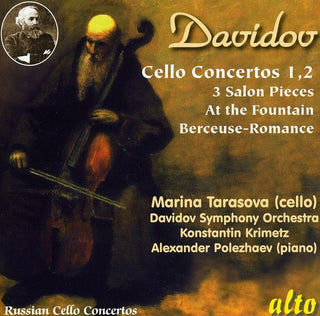 the album cover for Marina Tarasova - Cello Concertos
