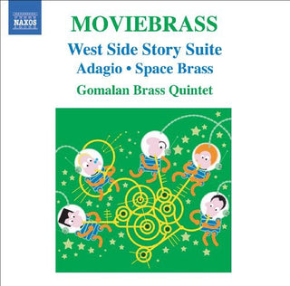 the album cover for Gomalan Brass Quintet - Moviebrass