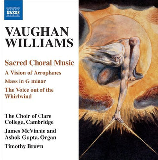 the album cover for Clare College Choir, Cambridge - Sacred Choral Music: Vision of Aeroplanes