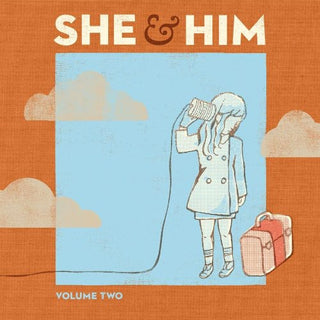 the album cover for She & Him - Volume Two