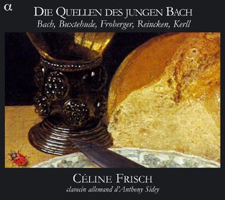 the album cover for Celine Frisch - Close To The Origins Of The Young Bach [Digipak]