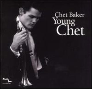 the album cover for Chet Baker - Young Chet