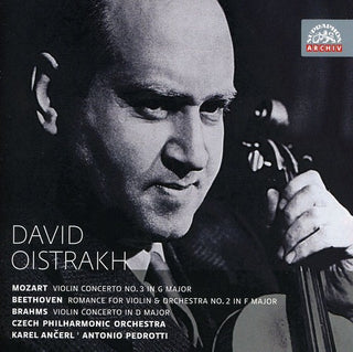 the album cover for Czech Philharmonic Orchestra - Violin Concerto 3 in G Major KV 216