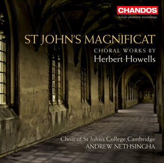 the album cover for Andrew Nethsingha - St John's Magnificat
