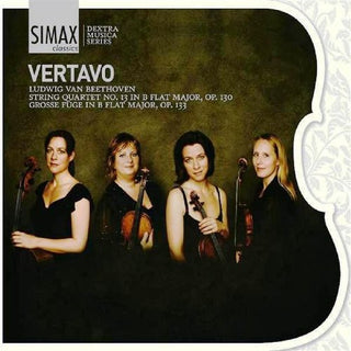 the album cover for Vertavo String Quartet - String Quartets