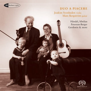the album cover for Joakim Svenheden - Duo a Piacere