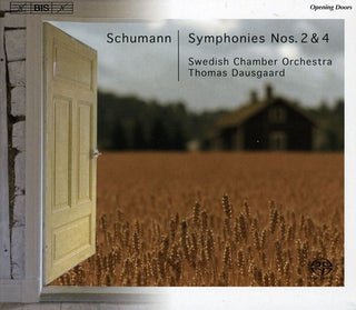 the album cover for Thomas Dausgaard - Symphony 2 & 4
