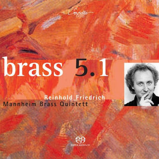 the album cover for Mannheim Brass Quintet - Shadows: Concerto for Solo Trumpet & Brass Quintet