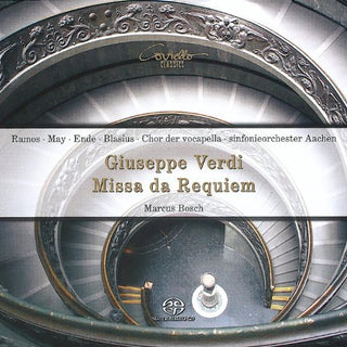 the album cover for Marcus Bosch - Missa de Requiem
