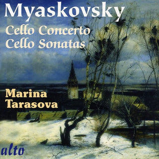 the album cover for Marina Tarasova - Cello Sonatas 1 & 2 / Cello Concerto Op 66