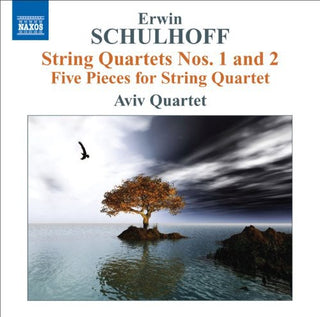 the album cover for E. SCHULHOFF - String Quartets Nos. 1 & 2