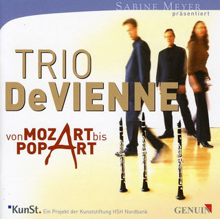 the album cover for Devienne Trio - From Mozart to Pop Art