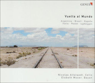 the album cover for Nicolas Altstaedt - Vuelta Al Mundo
