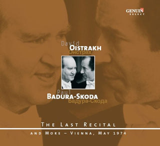 the album cover for David Oistrakh - Last Recital with Paul Badura-Skoda