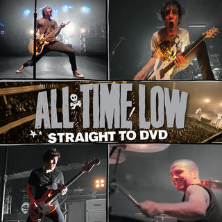 the album cover for All Time Low - Straight To DVD