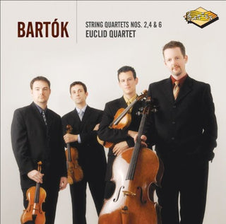 the album cover for Euclid - String Quartets 24 & 6