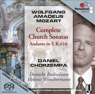 the album cover for W.A. Mozart - Complete Church Sonatas