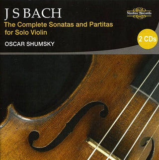 the album cover for J.S. Bach - Complete Sonatas & Partitas for Solo Violin