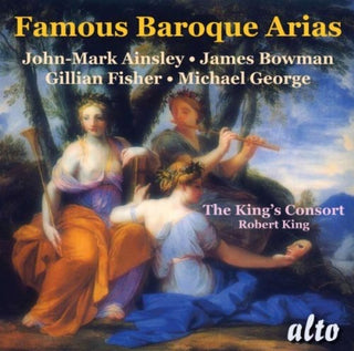 the album cover for The King's Consort - Favourite Baroque Arias