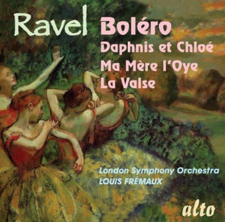 the album cover for London Symphony Orchestra - Bolero Daphnis & Chloe Mother Goose la Valse