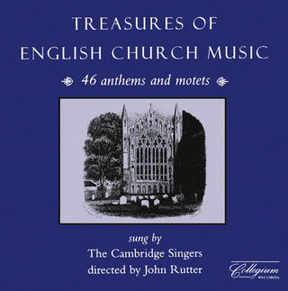 the album cover for Various Artists - Treasures of English Church Music