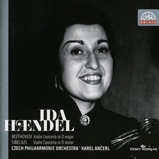 the album cover for Czech Philharmonic Orchestra - Violin Concerto: Live