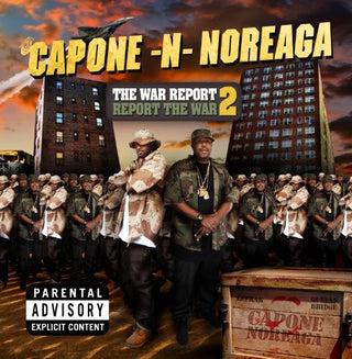 the album cover for Capone-N-Noreaga - The War Report, Vol. 2