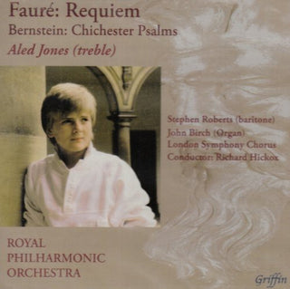 the album cover for Aled Jones - Requiem