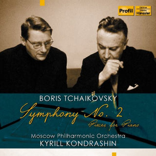 the album cover for Kirill Kondrashin - Symphony No 2 / Pieces for Piano