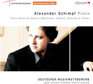 the album cover for Alexander Schimpf - Piano Works