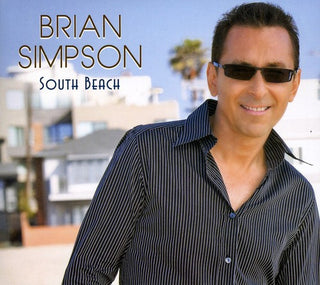 the album cover for Brian Simpson - South Beach