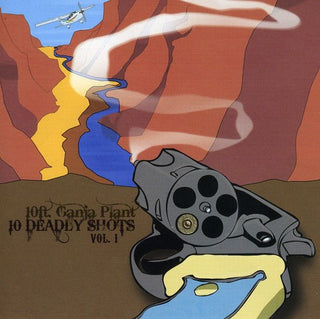 the album cover for 10 Ft. Ganja Plant - 10 Deadly Shots, Vol. 1