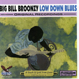 the album cover for Big Bill Broonzy - Low Down Blues