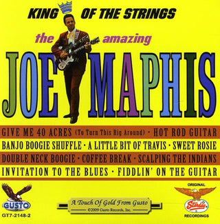the album cover for Joe Maphis - King of the Strings