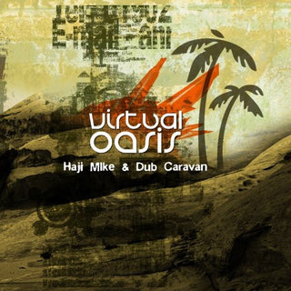 the album cover for Dub Caravan - Virtual Oasis