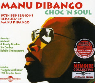 the album cover for Manu Dibango - CHOC N SOUL