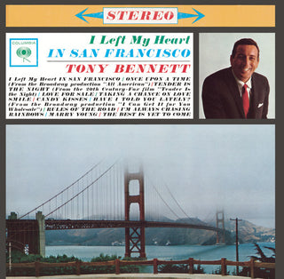 the album cover for Tony Bennett - I Left My Heart in San Francisco